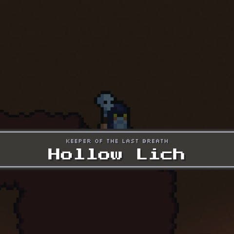 Hollow Lich, Keeper of the Last Breath, the boss of Forgotten Crypt